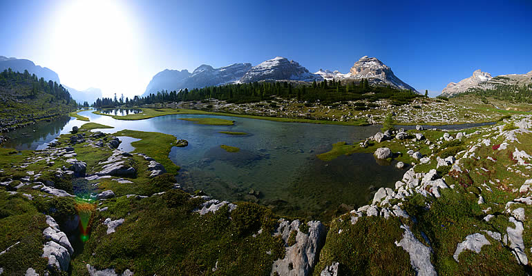 Natural park Fanes-Sennes-Braies